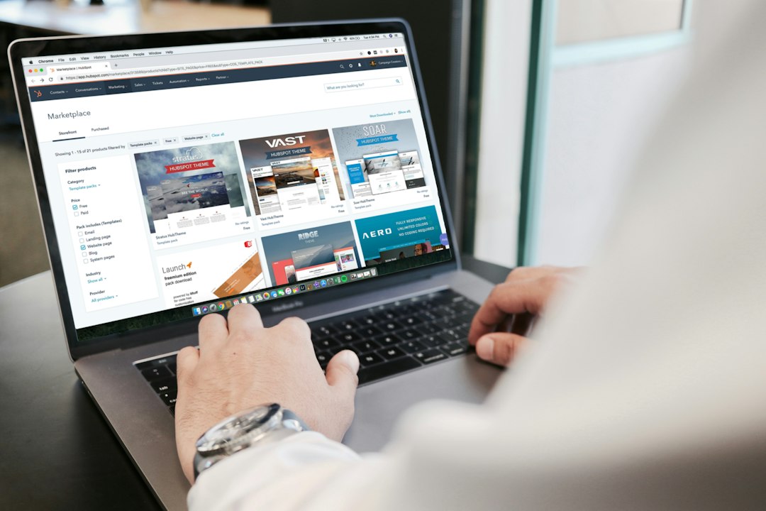 Web application development dashboard